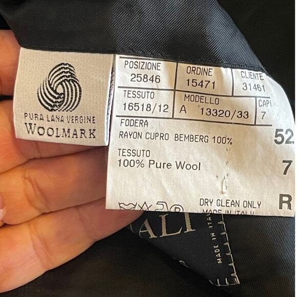 CANALI for Bloomingdale's Men's Three Buttons Wool Sport Jacket 52R - Picture 5 of 8